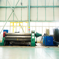 大型三轴卷板机